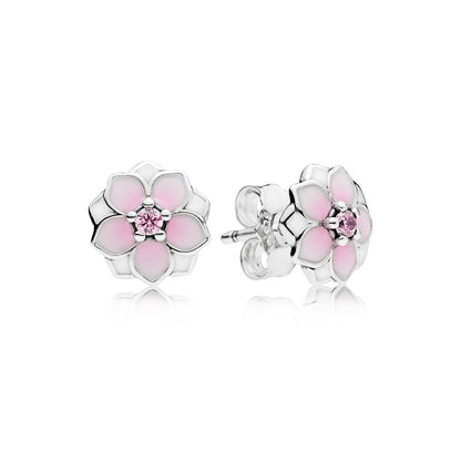 Pandora Magnolia Blossom Stud Earrings 290739PCZ