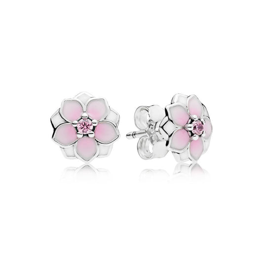 Pandora Magnolia Blossom Stud Earrings 290739PCZ