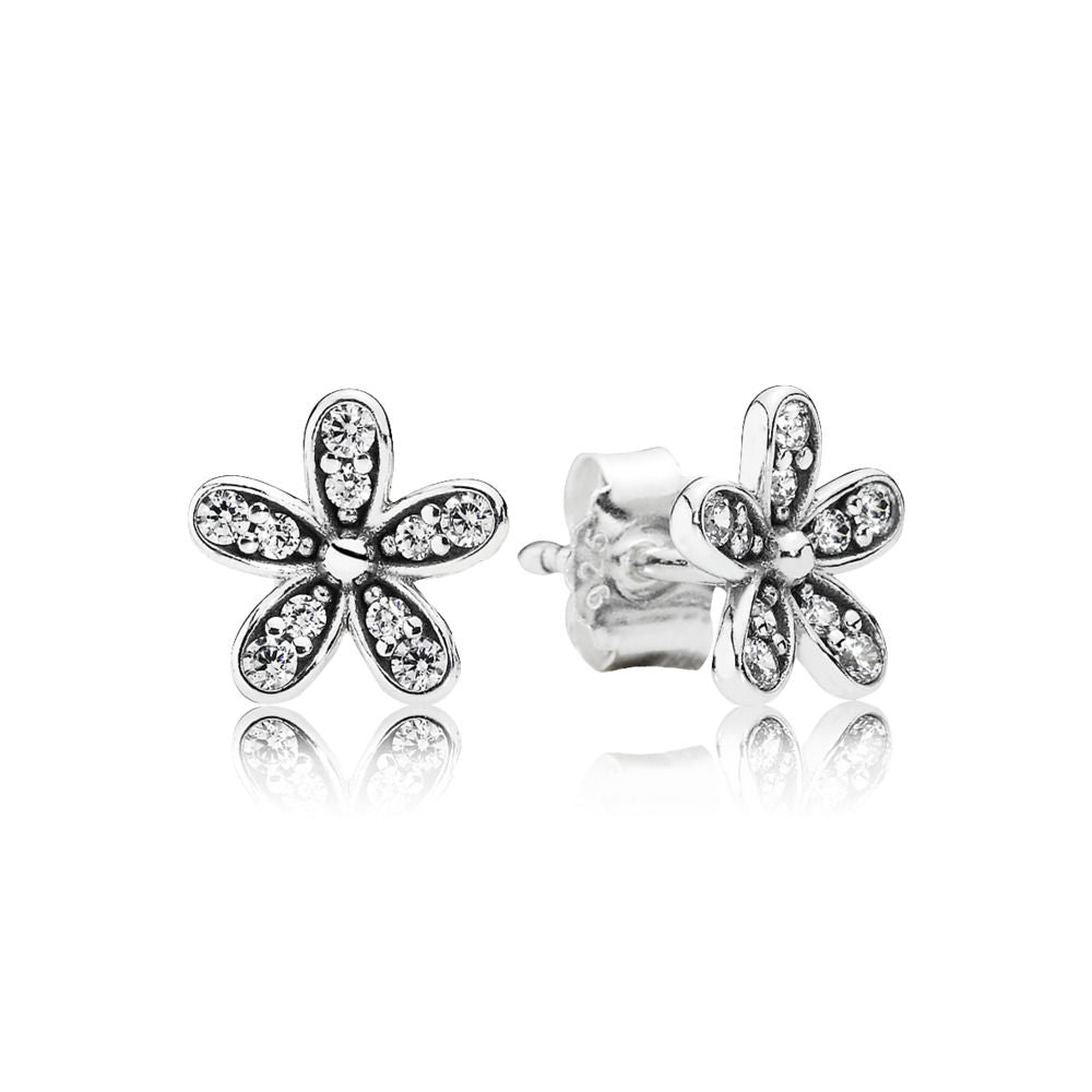 Pandora Bright Daisies Stud Earrings 290570CZ