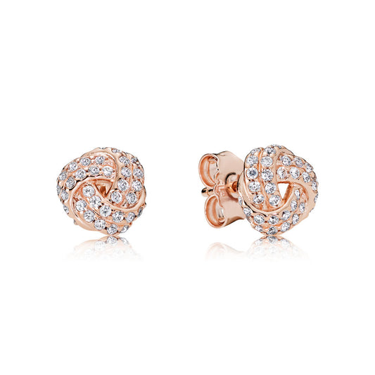 Orecchini Pandora A Lobo Nodo D’Amore 280696cz