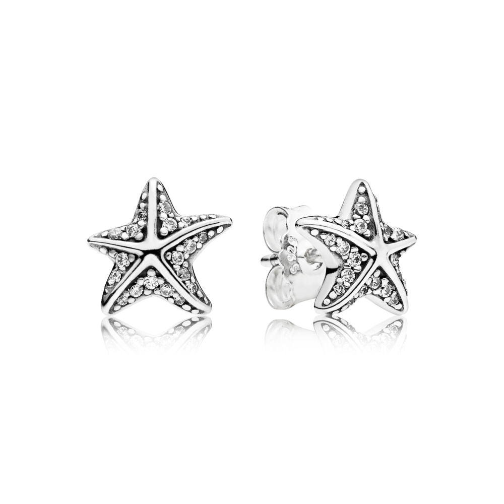 Pandora Tropical Starfish Stud Earrings 290748cz