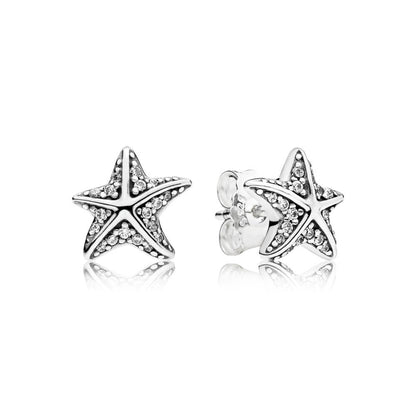 Pandora Tropical Starfish Stud Earrings 290748cz