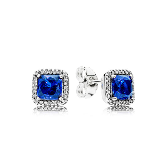 Orecchini Pandora Eleganza Eterna Blu 290591NBT