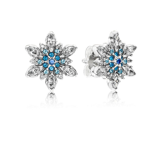 Orecchini Pandora Fiocco Di Neve Luccicante 290590nblmx