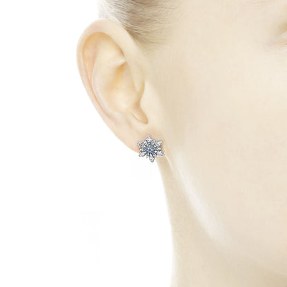 Orecchini Pandora Fiocco Di Neve Luccicante 290590nblmx
