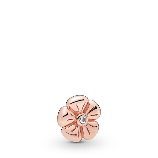 Pandora Petite Element Romantic Flower Charm 787898CZ