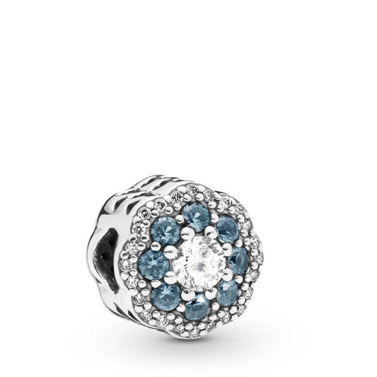 Charm Pandora Fiore Blu Scintillante 797851NMB