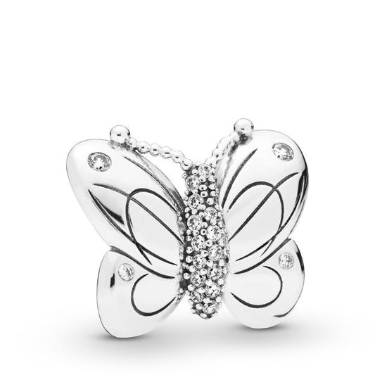 Pandora Clip Luminous Butterfly 797880CZ