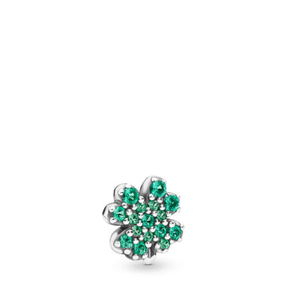 Pandora Petite Element Four-Leaf Clover Sparkling Green 797867NRG