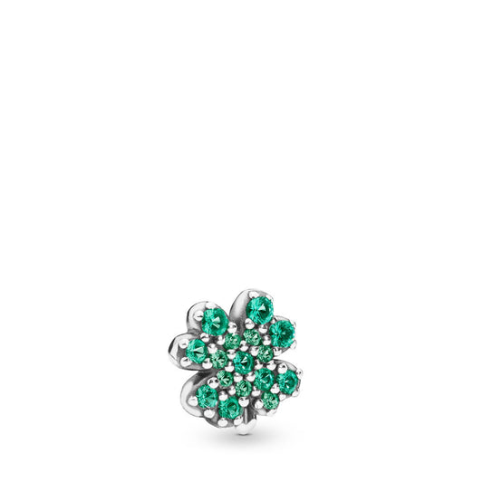 Pandora Petite Element Four-Leaf Clover Sparkling Green 797867NRG