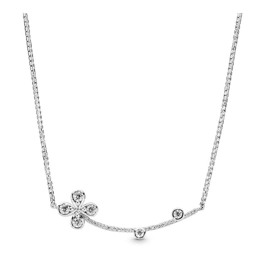 Pandora Luminous Flowers Necklace 397956CZ-50