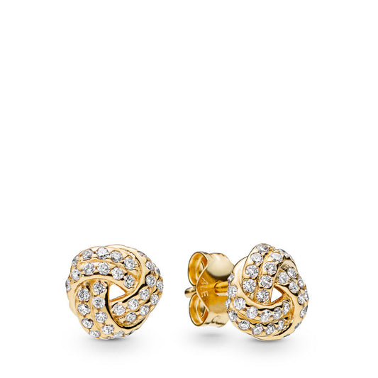 Orecchini Pandora a Lobo Nodi d'Amore 260696CZ