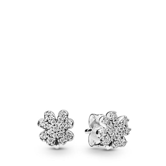 Pandora Sparkling Four-Leaf Clover Stud Earrings 297944CZ