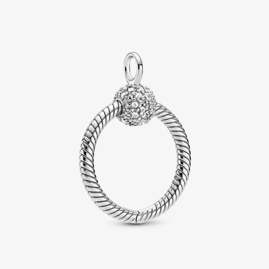 Pendente Pandora O Piccolo con Pavé - Pandora Moments 399097C01