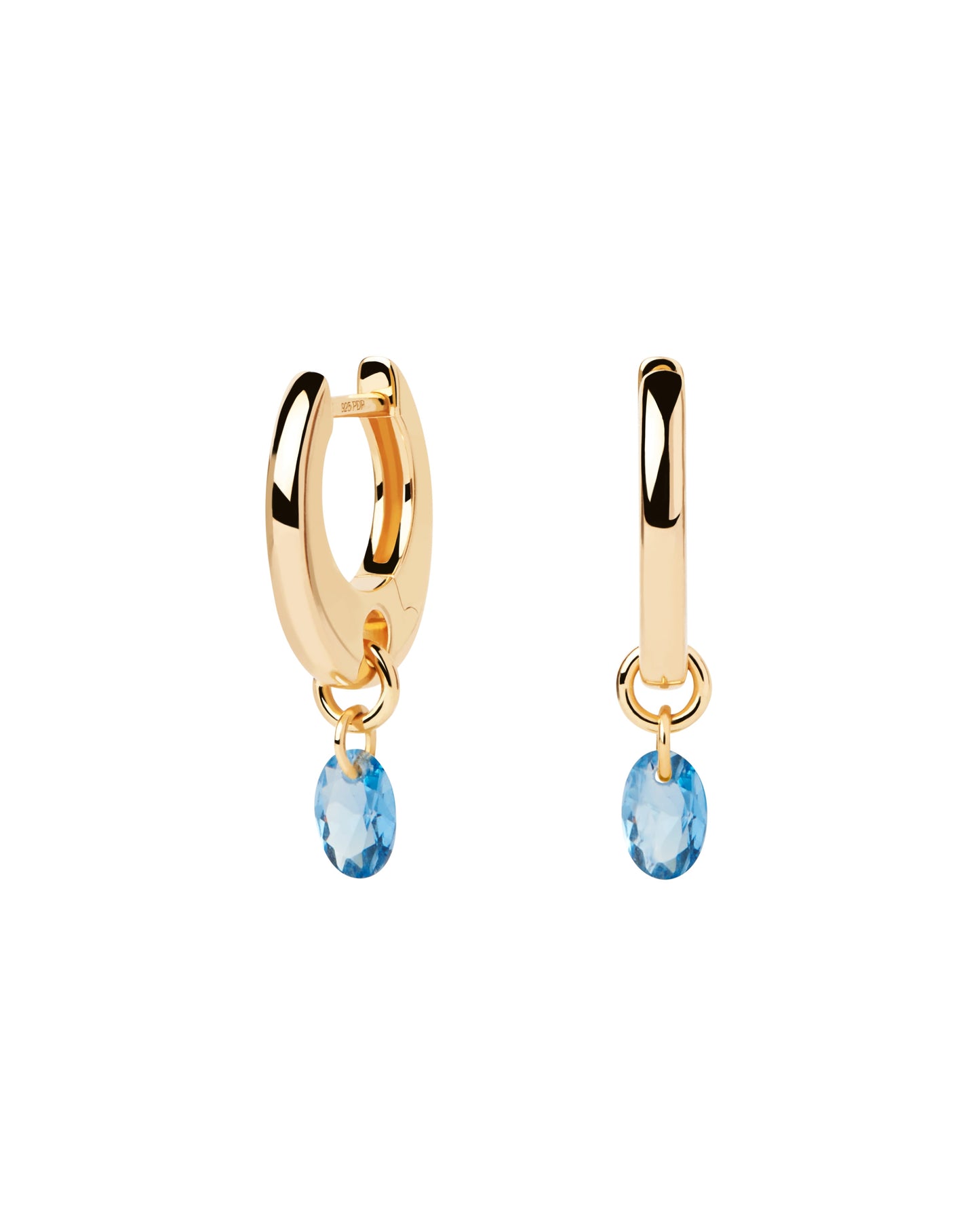 Orecchini PD PAOLA Lily Blue Hoop Earrings ARB1-894-U