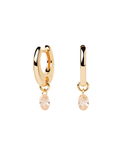 Orecchini PD PAOLA Lily Peach Hoop Earrings ARB1-893-U