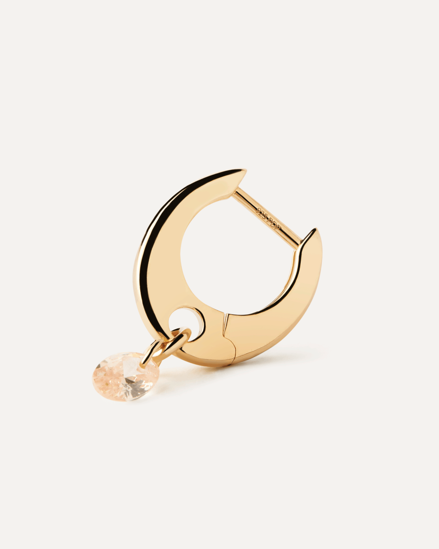 Orecchini PD PAOLA Lily Peach Hoop Earrings ARB1-893-U