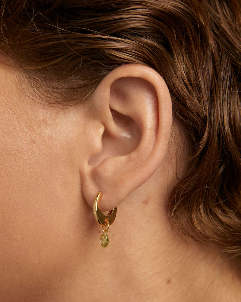 Orecchini PD PAOLA Lily Green Hoop Earrings ARB1-891-U