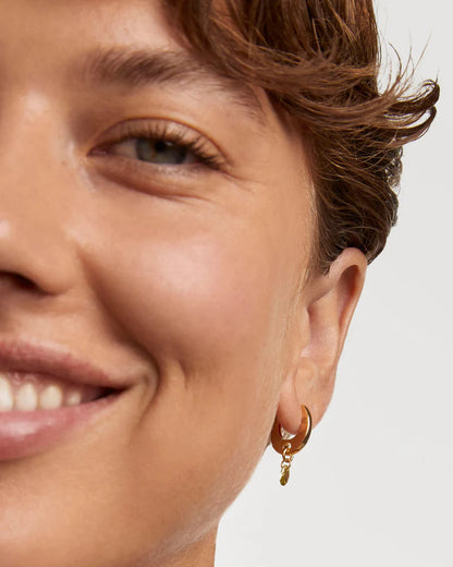 Orecchini PD PAOLA Lily Green Hoop Earrings ARB1-891-U