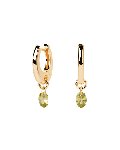 Orecchini PD PAOLA Lily Green Hoop Earrings ARB1-891-U