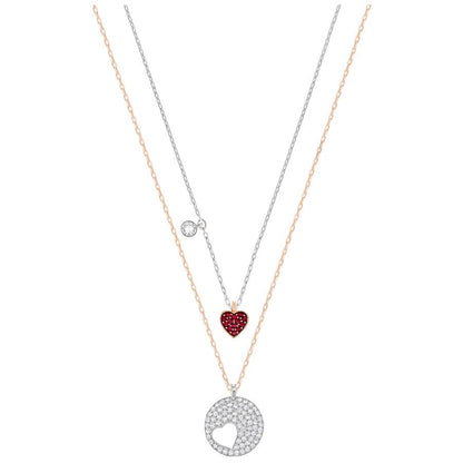 Swarovski Crystal Wishes Heart Pendant Set 5255351