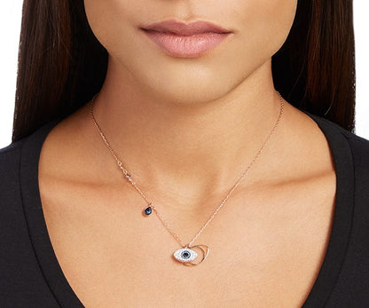 Swarovski Duo Evil Eye pendant 5172560