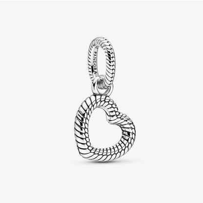 Pendente Pandora a Cuore Aperto con Maglia Snake 399094C00