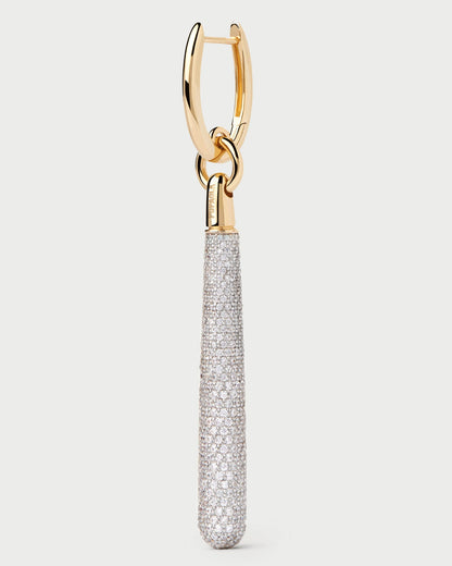 Piercing PD PAOLA Pavé Supreme Jupiter Single Hoop PGB1-145-U