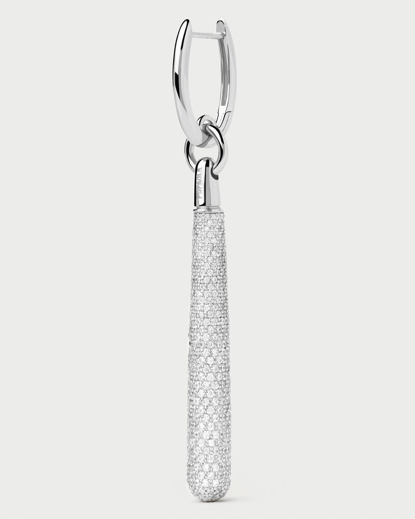 Piercing PD PAOLA Pavé Supreme Jupiter Single Hoop PGB2-145