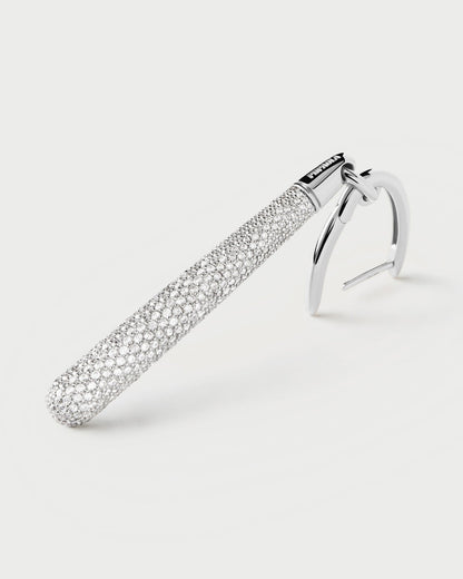Piercing PD PAOLA Pavé Supreme Jupiter Single Hoop PGB2-145
