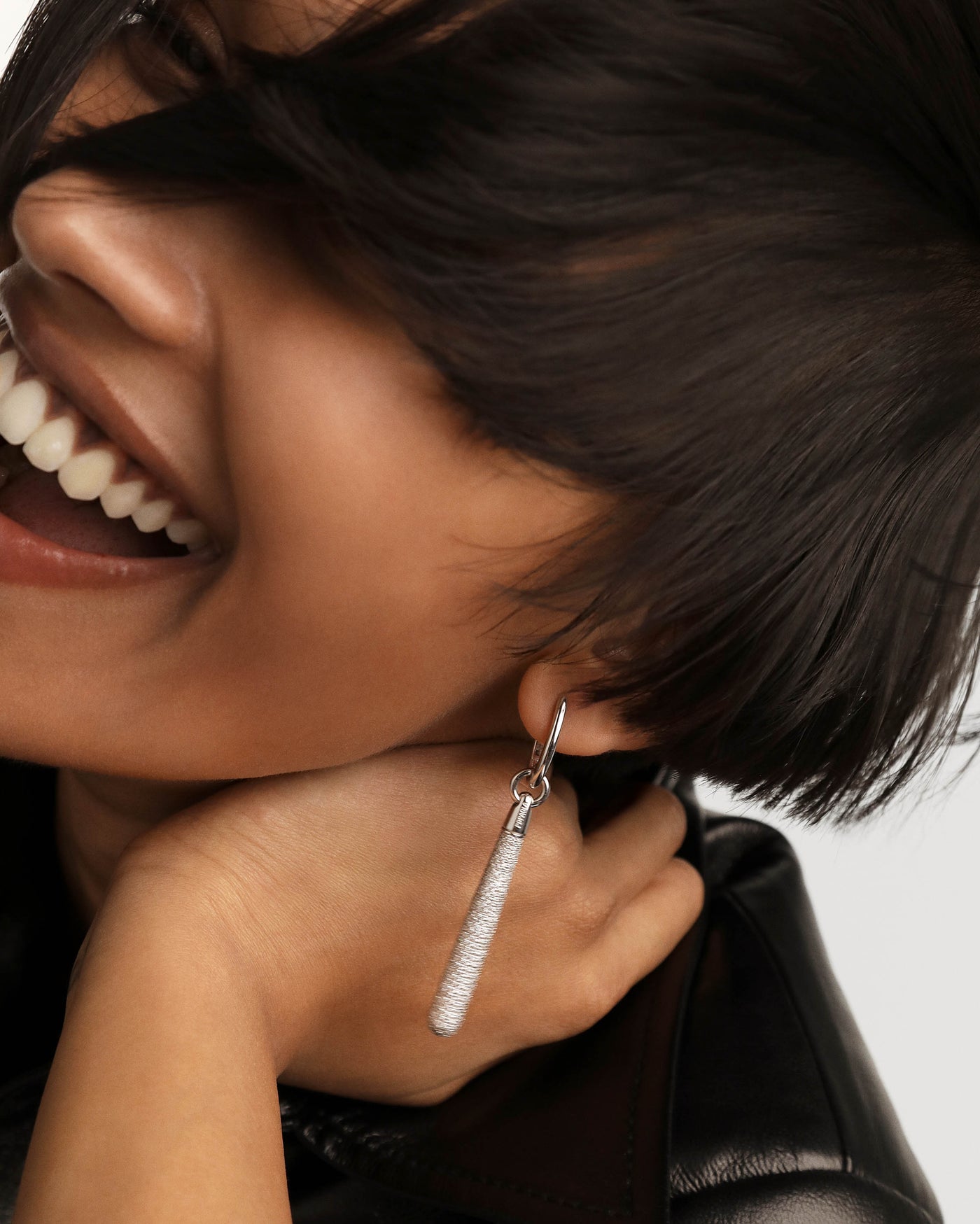 Piercing PD PAOLA Pavé Supreme Jupiter Single Hoop PGB2-145