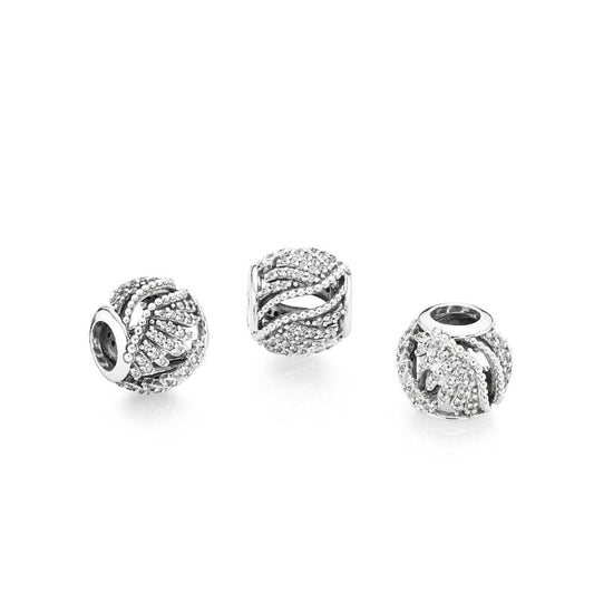Pandora Openwork Royal Feathers Charm 791749CZ