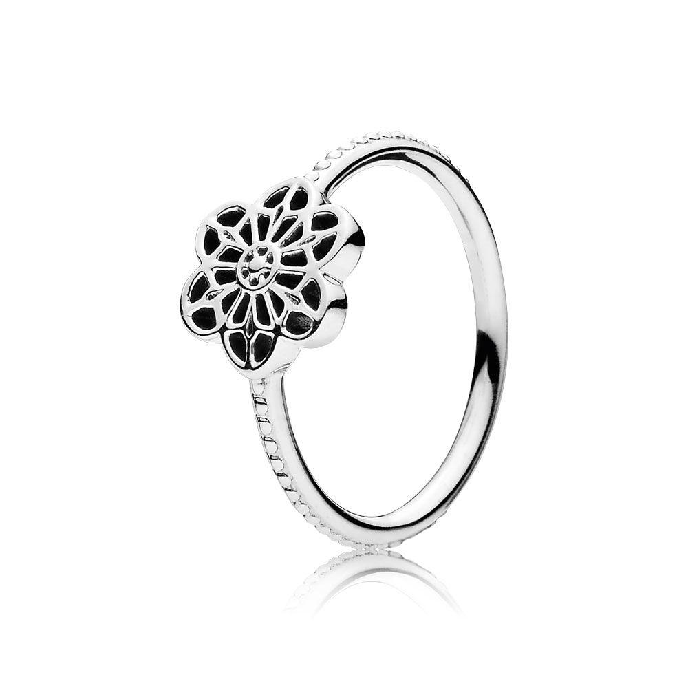Anello Pandora Pizzo Floreale 190992