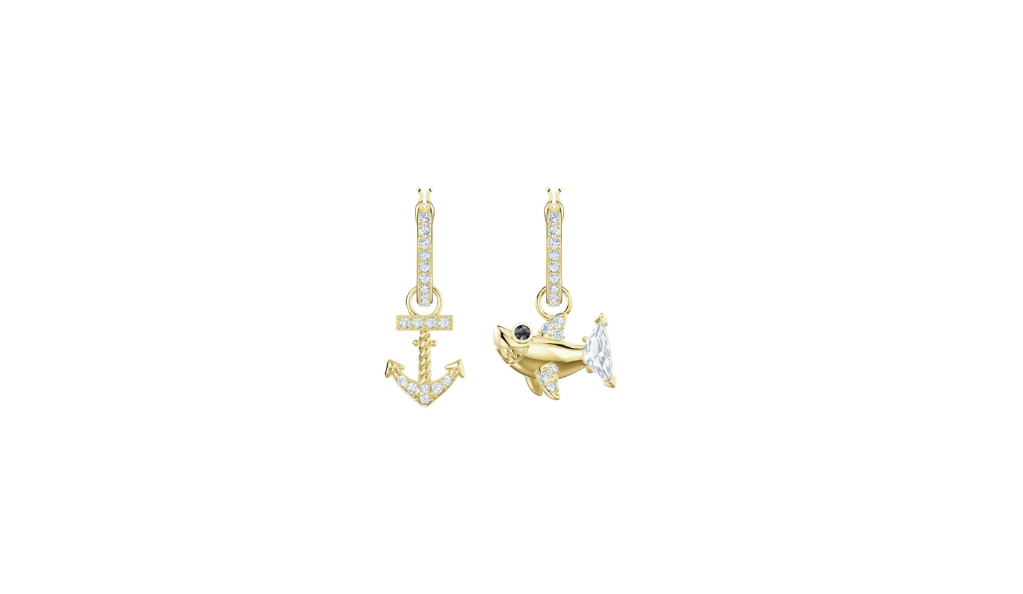 Swarovski Ocean Shark earrings 5463738