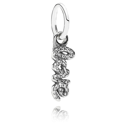 Pandora Signature Of Love Pendant 791428CZ