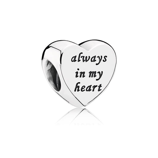 Pandora Mom Heart Charm 791523CZ