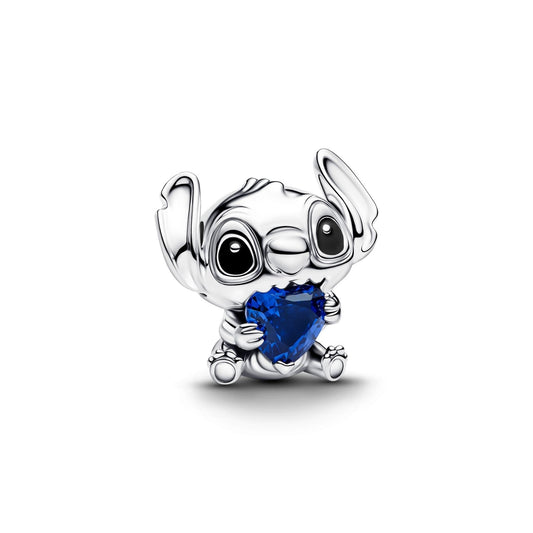 Charm Pandora Disney, Lilo & Stitch, Stitch con cuore blu - 794731C01