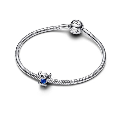 Charm Pandora Disney, Lilo & Stitch, Stitch con cuore blu - 794731C01