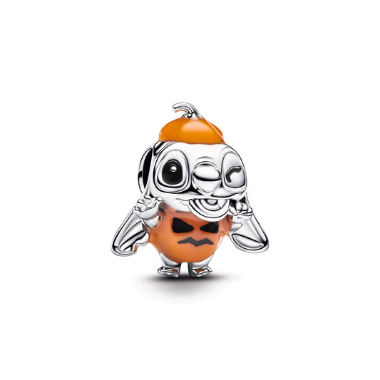 Charm Pandora Disney, Lilo & Stitch, Stitch con zucca di Halloween - 794730C01