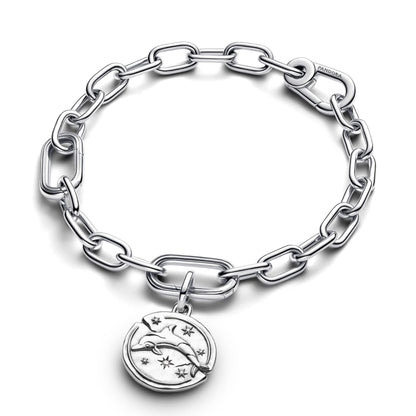 Charm Pandora Medallion Delfino "Audaces Fortuna Iuvat" - 794807C01
