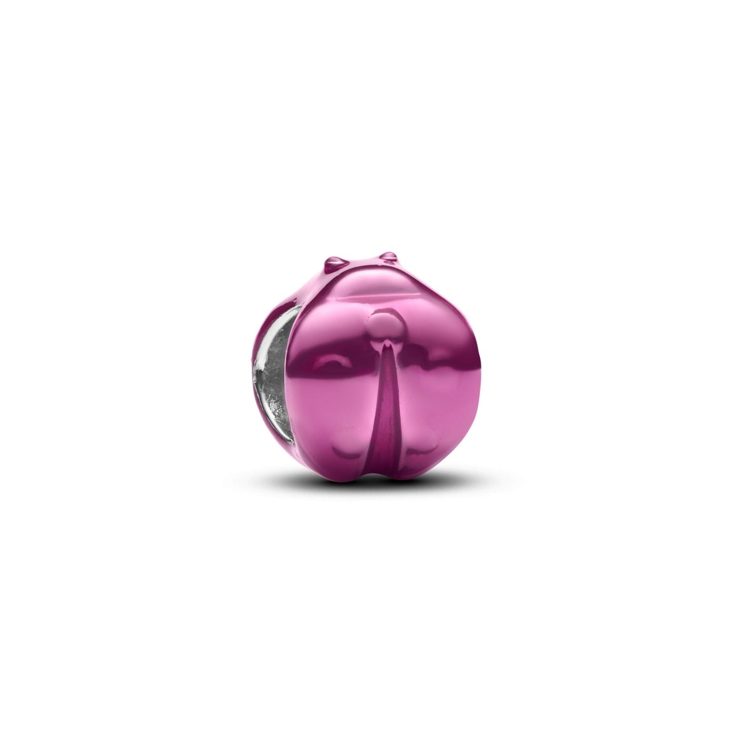 Mini Charm Pandora Coccinella effetto metallico rosa - 794905C01