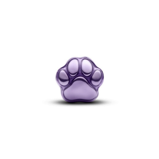 Mini Charm Pandora Zampa effetto metallico viola - 794782C01