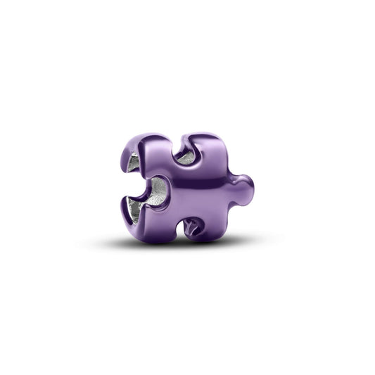 Mini Charm Pandora Puzzle effetto metallico viola - 794816C02