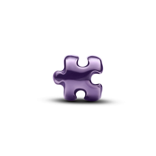 Mini Charm Pandora Puzzle effetto metallico viola - 794816C02