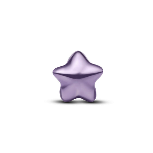 Mini Charm Pandora Stella effetto metallico viola - 794813C01