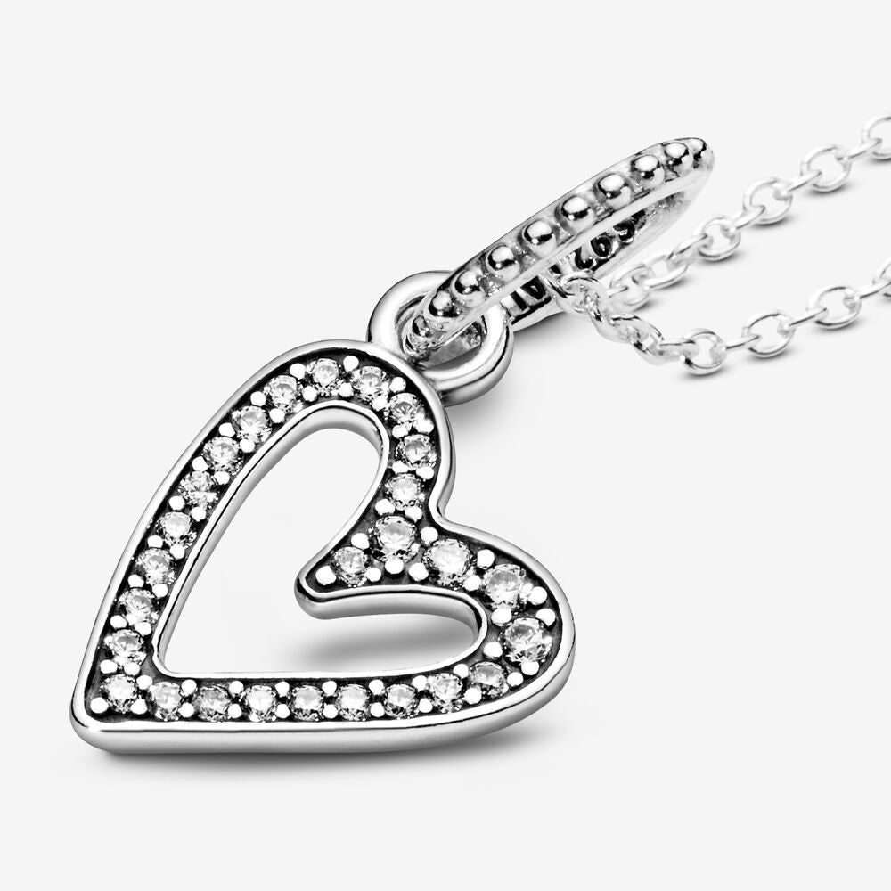 Collana Pandora Con Pendente A Cuore Scintillante 398688C01-50