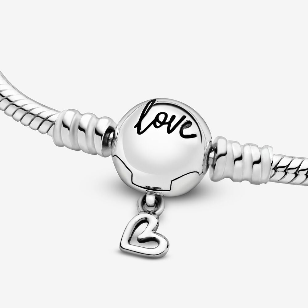Bracciale Pandora Snake Con Fermaglio A Cuore 598698C00