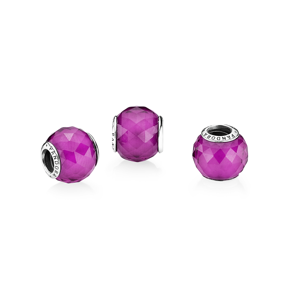 Charm Pandora Sfera Sfaccettata Rossa Rubino 791722SRU