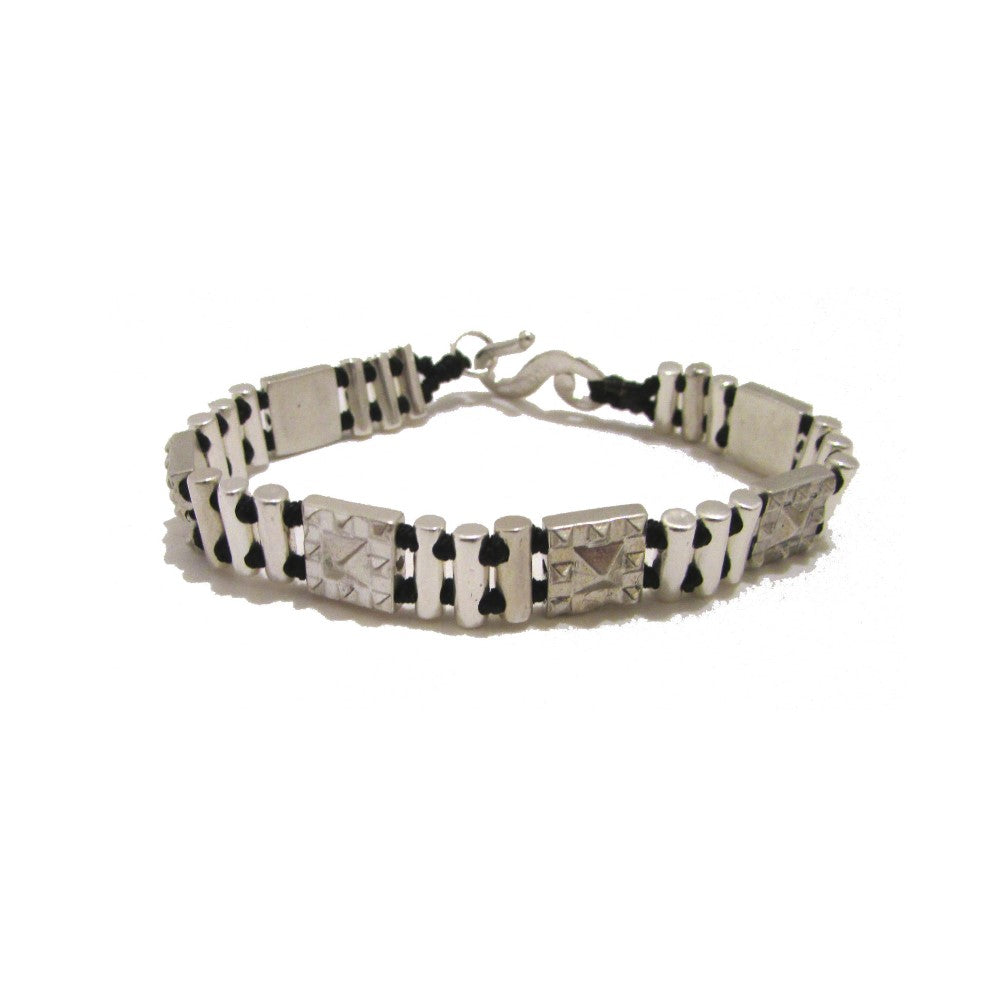 Spadarella Bracelet with Studs and Tubes SPBR336