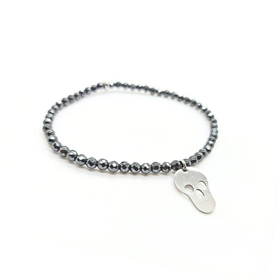 Bracciale Spadarella Spadino Elastico Teschio SPBR152